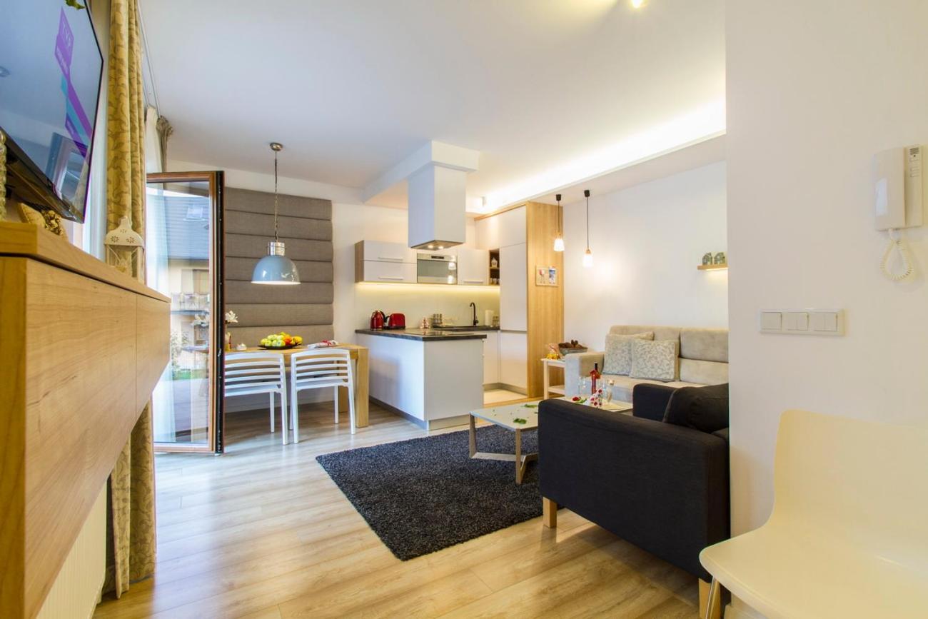 Apartament Pajo I -Rezydencja Tatry--Grota Solna--Taras--Garaz Podziemny زاكوباني المظهر الخارجي الصورة